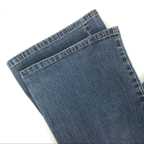 Angels Flare Leg Jeans 7 Juniors Blue Medium Wash - Picture 5 of 8